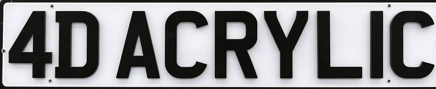 4D Acrylic Plates
