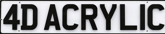 4D Acrylic Plates